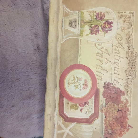 Art in Motion vintage yellow & floral small suitcase - Picture 3 of 7